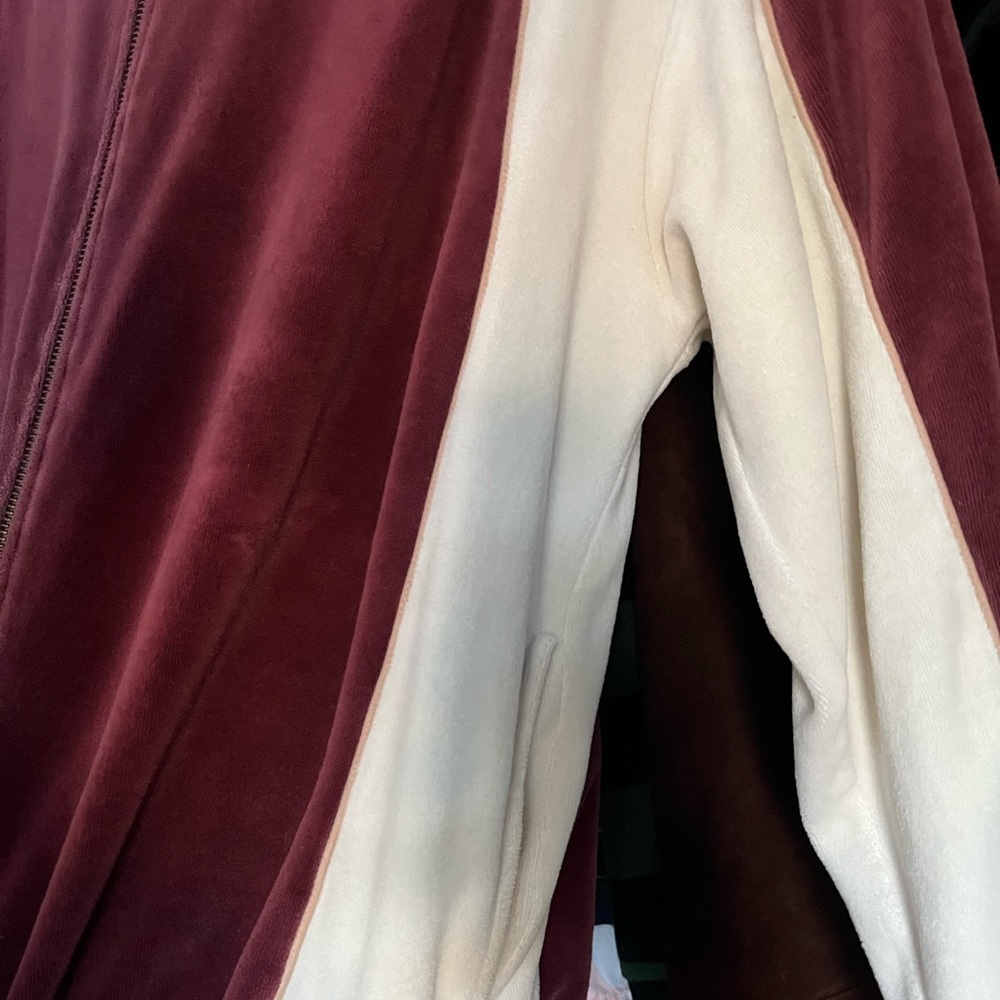 Velour track Jacket - Picture 3 of 5